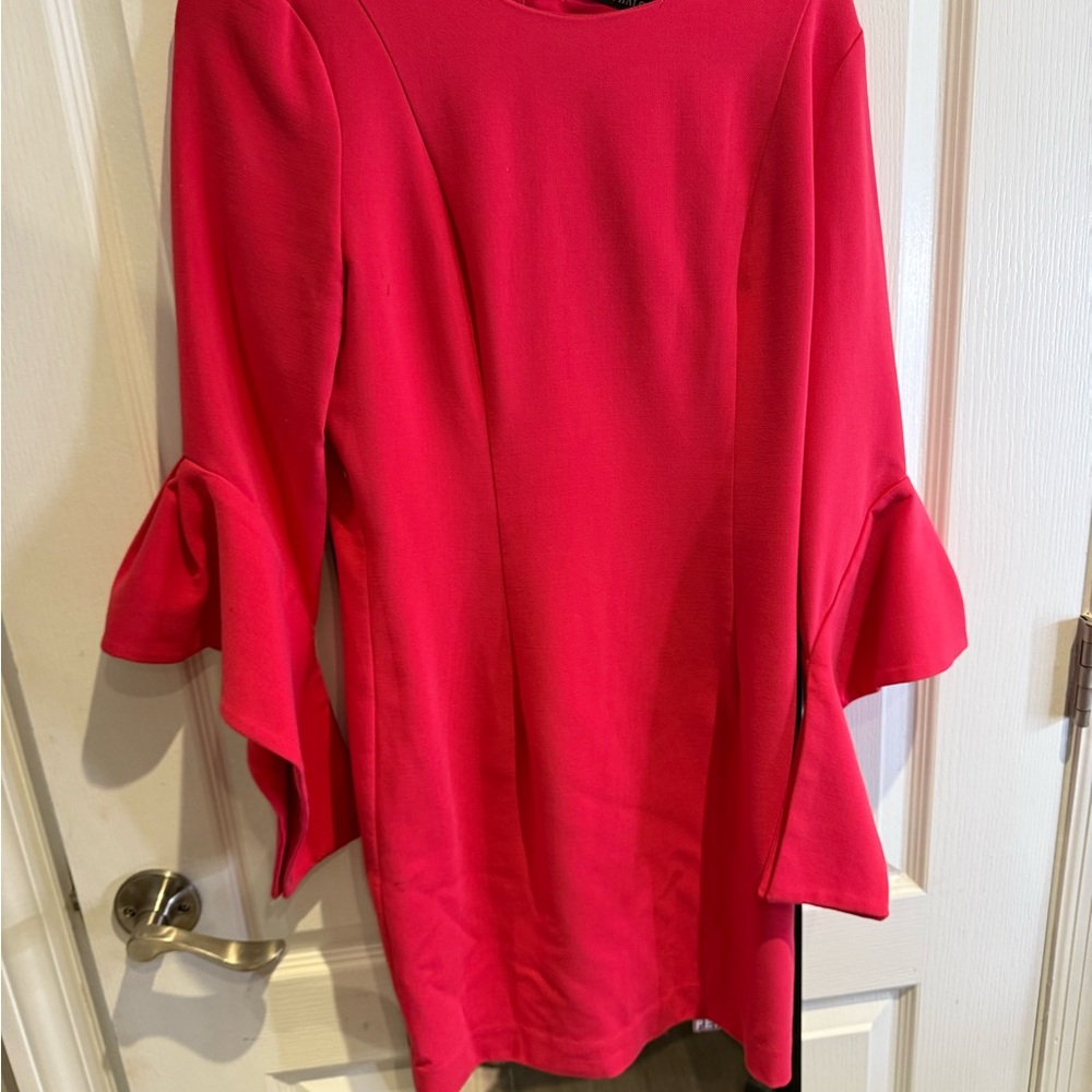 Black Halo Vibrant Pink Dress